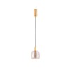 Suspension IMATIA 7W LED Or brossé, fumé F1  9236390