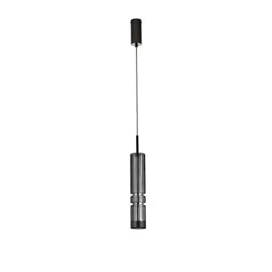 Suspension BENTO 12W LED Noir, gris fumé NOVA LUCE 9030553