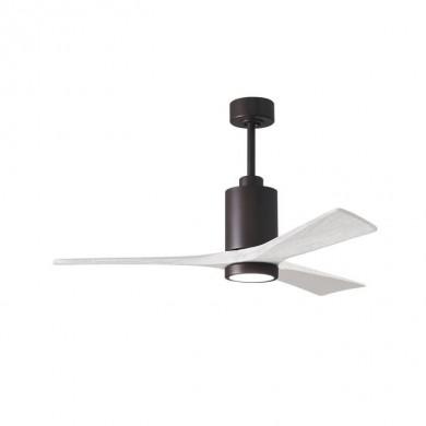 Ventilateur plafond telecommande Patricia 132cm Bronze Blanc ATLAS FAN PA3-TB-MWH-52