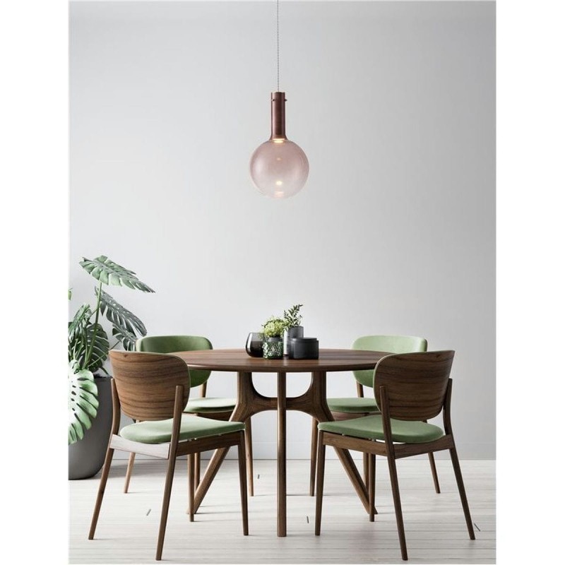 Suspension NOSTOS 6W LED Marron, or  9030543