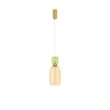 Suspension PLUMA 9W LED Or vert, jaune  9030546