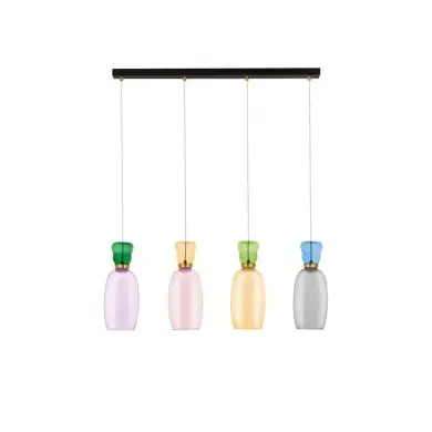 Suspension PLUMA 32W LED multicolor NOVA LUCE 9030548