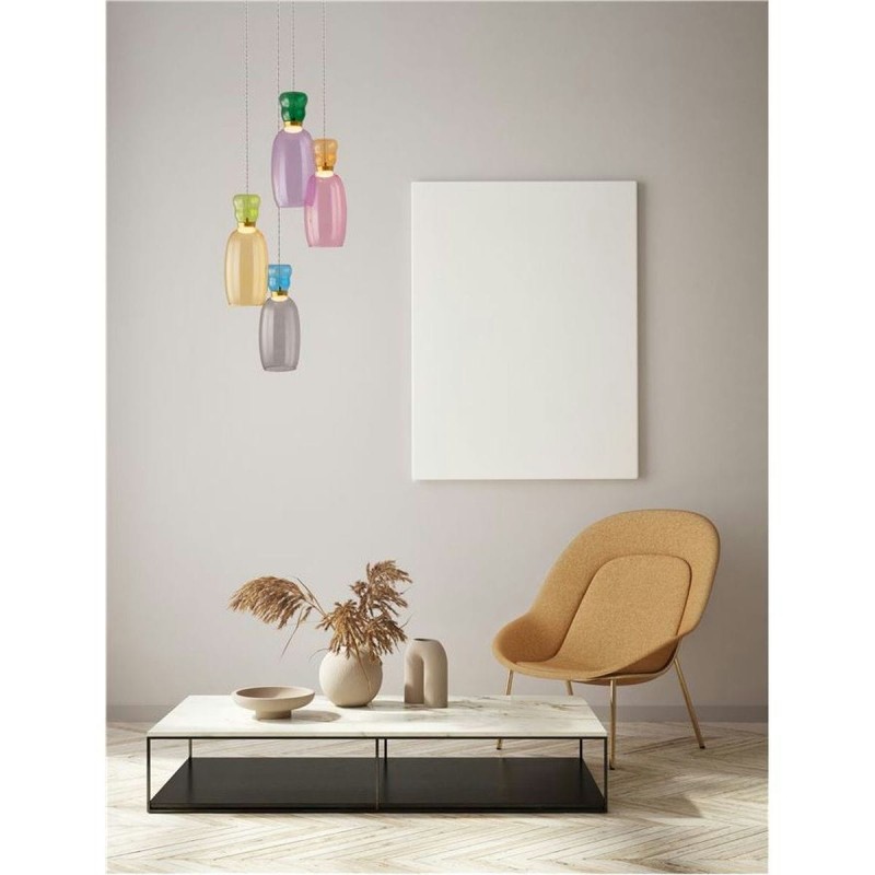 Suspension PLUMA 32W LED multicolor Escalier  9030549
