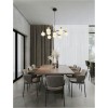 Suspension OVALINO 10X5W LED G9 Or satiné, noir, blanc  9620161