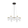 Suspension OVALINO 14X5W LED G9 doré, noir, blanc P64  9620162