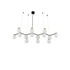 Suspension OVALINO 14X5W LED G9 doré, noir, blanc P47  9620163