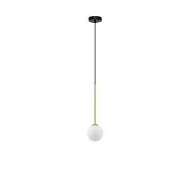 Suspension SAVOY 5W LED G9 Or satiné, noir, blanc NOVA LUCE 9620157