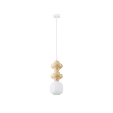 Suspension CLIO 5W LED E14 Jaune, blanc H215  9009110