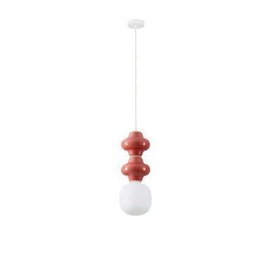 Suspension CLIO 5W LED E14 Rouge, blanc  9009111