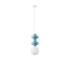 Suspension CLIO 5W LED E14 Bleu, blanc  9009113