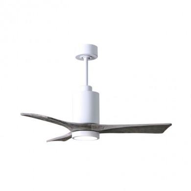 Ventilateur Plafond Bois Patricia 106cm Blanc ATLAS FAN PA3-WH-BW-42