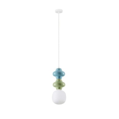 Suspension CLIO 5W LED E14 Vert, bleu  9009116
