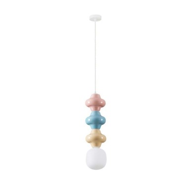 Suspension CLIO 5W LED E14 Rose, bleu, jaune, blanc  9009118