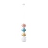 Suspension CLIO 5W LED E14 Rose, bleu, jaune, blanc  9009118