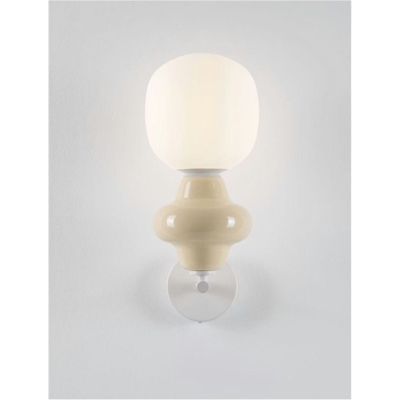 Applique CLIO 5W LED E14 Jaune, blanc NL_9009125 9009125 Applique CLIO 5W LED E14 Jaune, blanc 9009125