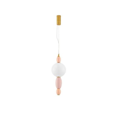 Suspension OBRIE 12W LED Or, orange, rose, blanc  9009152
