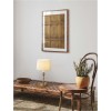 Lampe DAMO 12W LED E27 Laiton antique, orange, marron  9009148