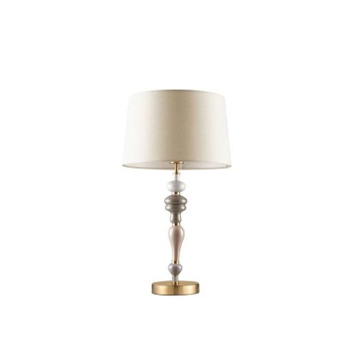 Lampe DAMO 12W LED E27 Laiton antique, orange, marron  9009148