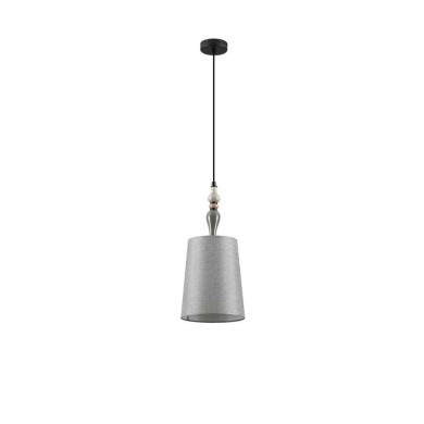Suspension DAMO 12W LED E27 Gris, marron H160  9009150