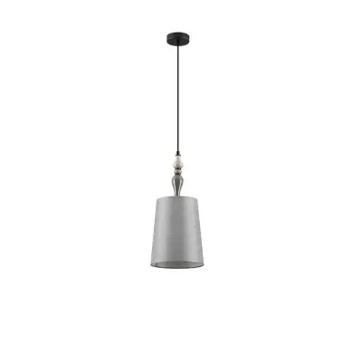 Suspension DAMO 12W LED E27 Gris, marron H160 NOVA LUCE 9009150