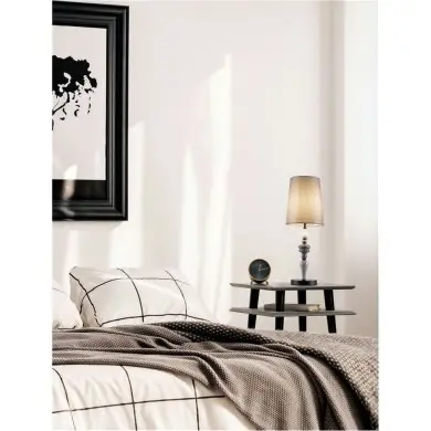 Lampe DAMO 12W LED E27 Gris, marron NOVA LUCE 9009151