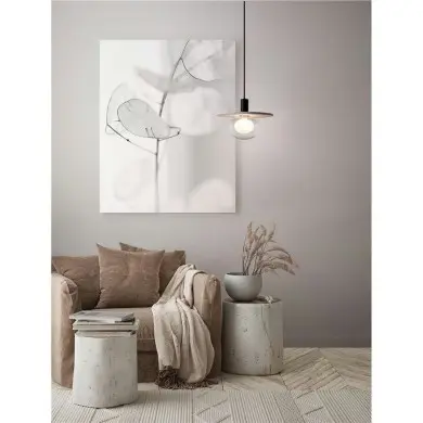 Suspension VRAHOS 12W LED E27 Beige NOVA LUCE 9540246