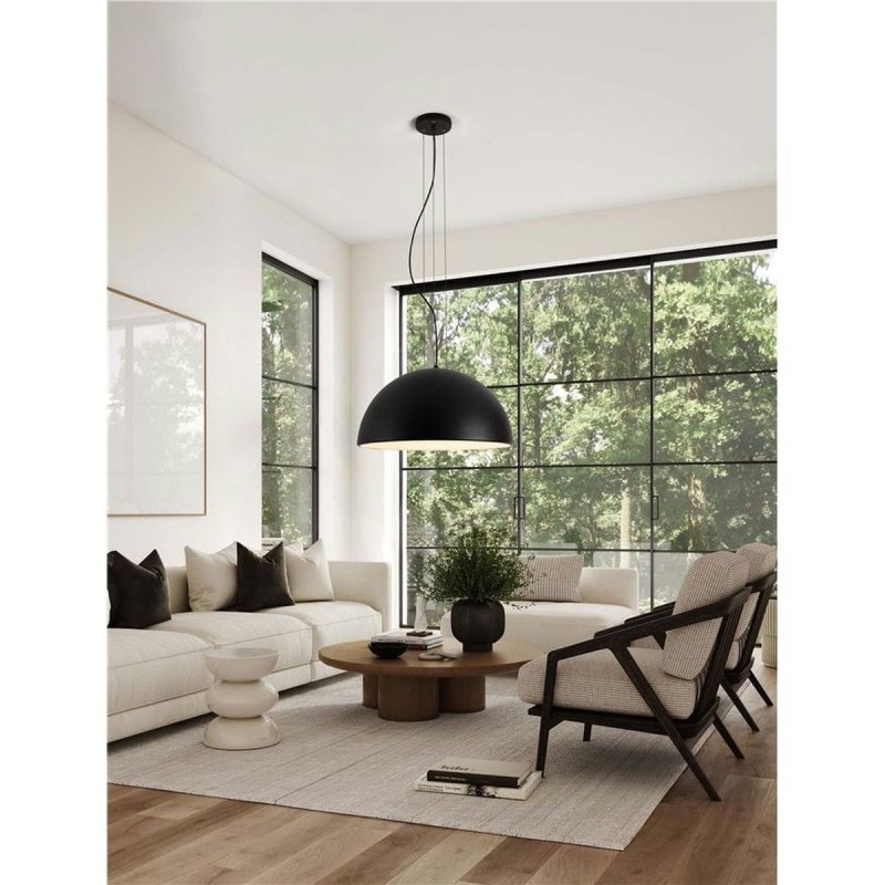Suspension THOLOS 3X12W LED E27 Noir, blanc D70 NL_9695287 9695287 Suspension THOLOS 3X12W LED E27 Noir, blanc D70 9695287