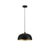 Suspension SQUBE 12W LED E27 Noir, or  9001086