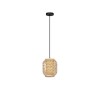 Suspension ASMA 12W LED E27 Noir  9001114