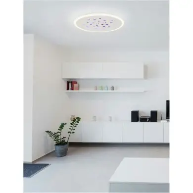 Plafonnier ASTRO 40W LED Blanc NOVA LUCE 9030651