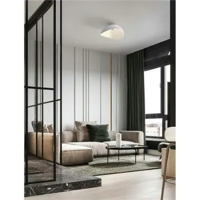Plafonnier OPSI 12W LED E27 Blanc H24 NOVA LUCE 9695298