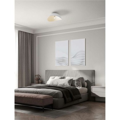 Plafonnier OPSI 12W LED E27 Blanc H20  9695303