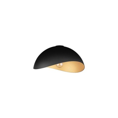 Plafonnier OPSI 12W LED E27 Noir, or H20  9695302
