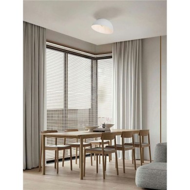 Plafonnier GEA 12W LED E27 Blanc D50  9695309