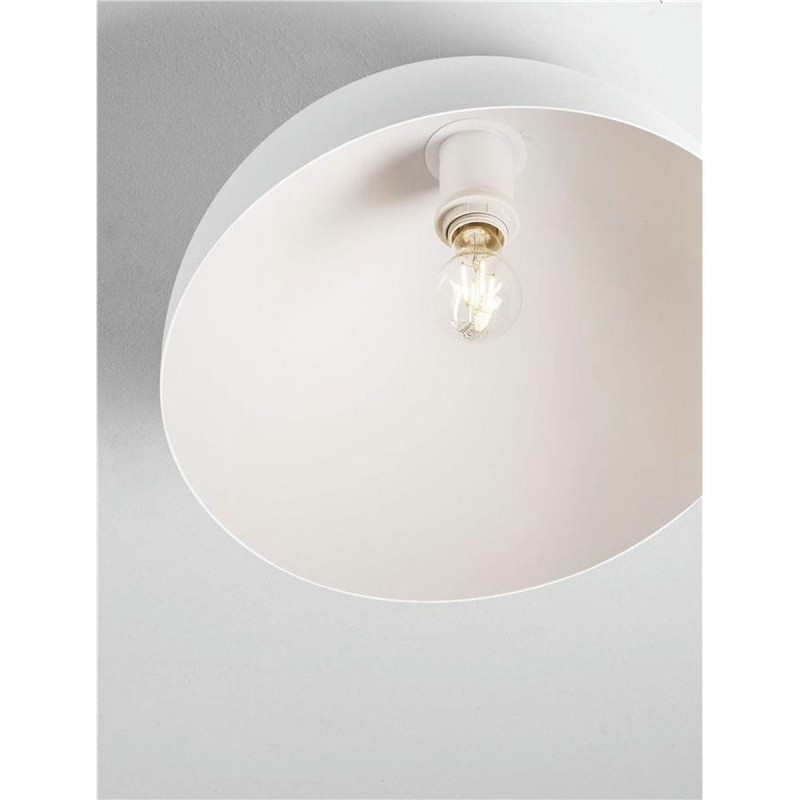 Plafonnier GEA 12W LED E27 Blanc D40  9695312
