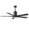 Ventilateur Destratificateur Noir Patricia 152cm ATLAS FAN PA5-BK-BK-60