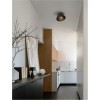 Plafonnier GEA 12W LED E27 Noir H19  9695316
