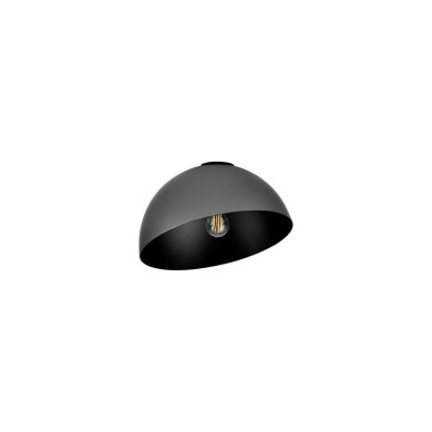 Plafonnier GEA 12W LED E27 Noir H19  9695316