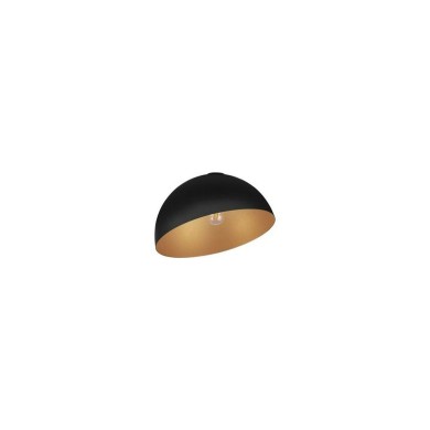 Plafonnier GEA 12W LED E27 Noir, or D40  9695311