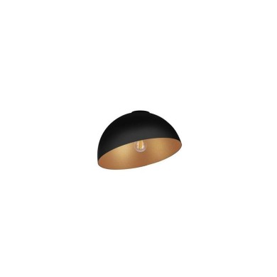 Plafonnier GEA 12W LED E27 Noir, or H19  9695314