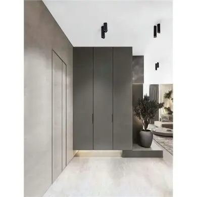 Plafonnier ETHO 6W LED Noir H15 NOVA LUCE 9695101