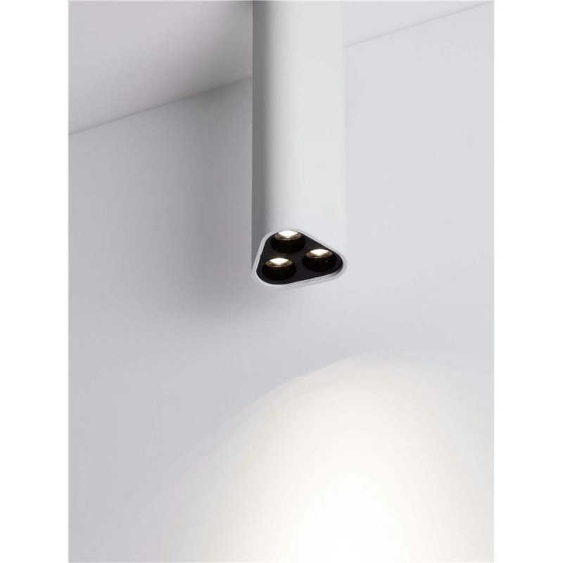 Plafonnier ETHO 6W LED Blanc, noir H20  9695104