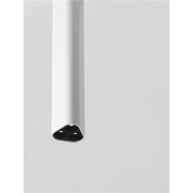 Plafonnier ETHO 6W LED Blanc, noir H30.6  9695106