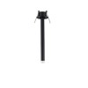 Plafonnier STILVI 4W LED Noir H24  9232145