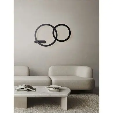 Applique LYB 27W LED Noir NOVA LUCE 9980579