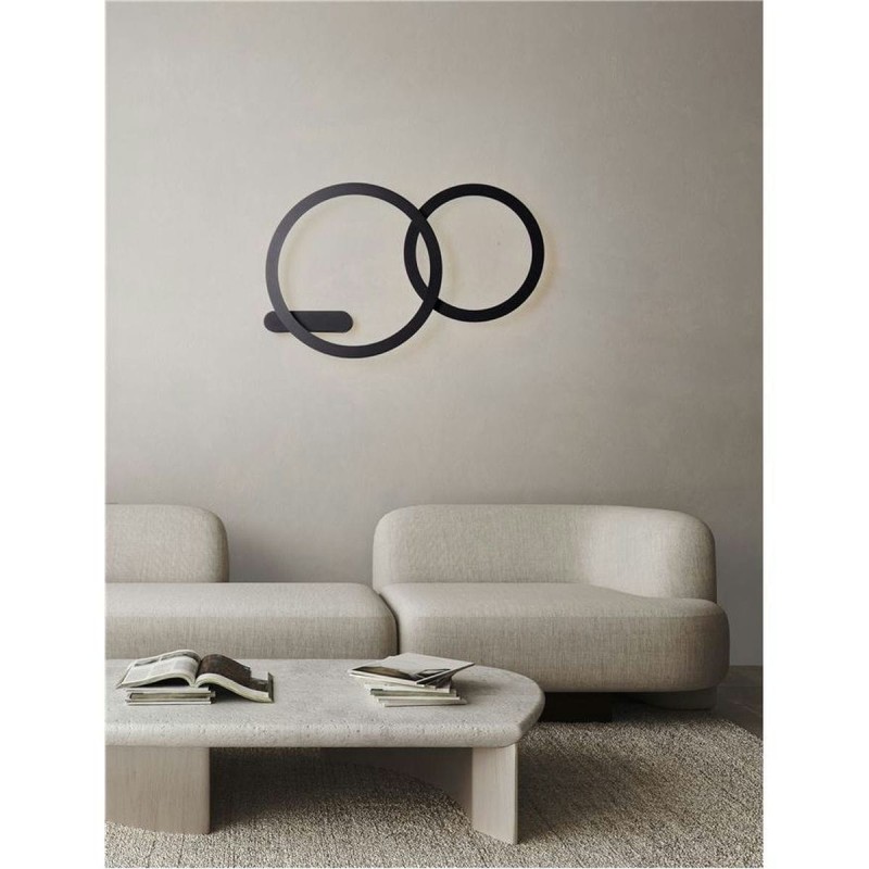 Applique LYB 27W LED Noir  9980579