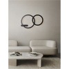 Applique LYB 27W LED Noir  9980579