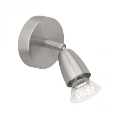 Applique Murale AMALFI LED 1x3W GU10 ACIER BRILLIANT G21510/13