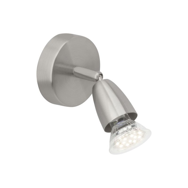 Applique Murale AMALFI LED 1x3W GU10 ACIER BRILLIANT G21510/13