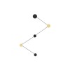 Applique ARK 34W LED Noir, or  9540258